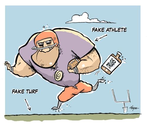 Fake Turf - Fake Athlete (Drugs).