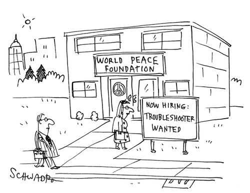 World Peace Foundation - Now Hiring: Troubleshooter wanted.