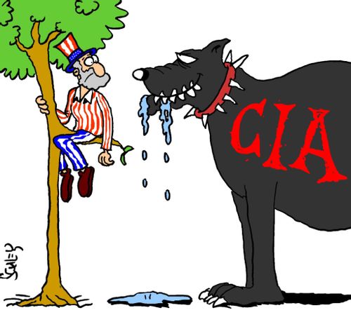 Uncle Sam and the CIA.