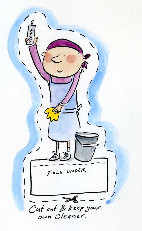 Cut out and keep your own Cleaner.