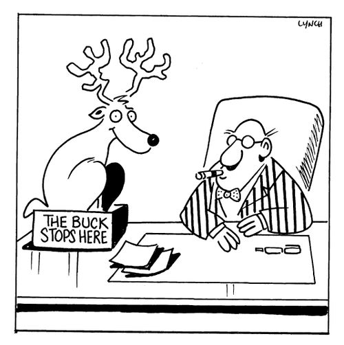 The Buck Stops Here