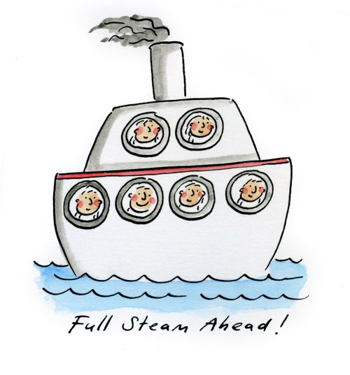 Full Steam Ahead!