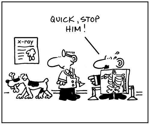 'Quick, stop him!'