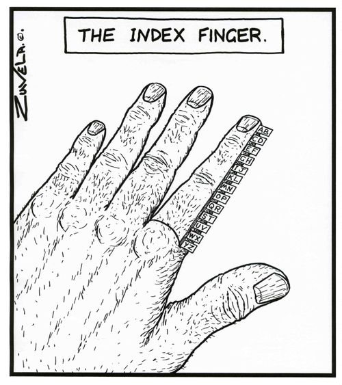 The Index Finger.