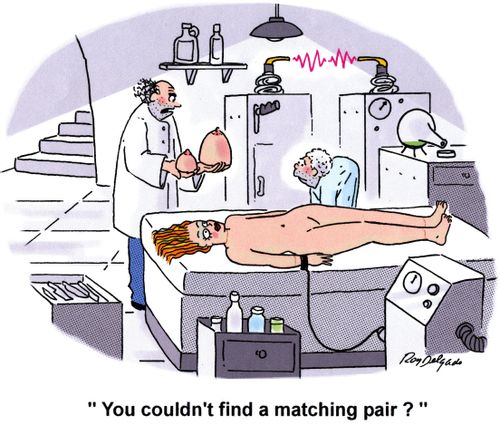 'You couldn't find a matching pair?'