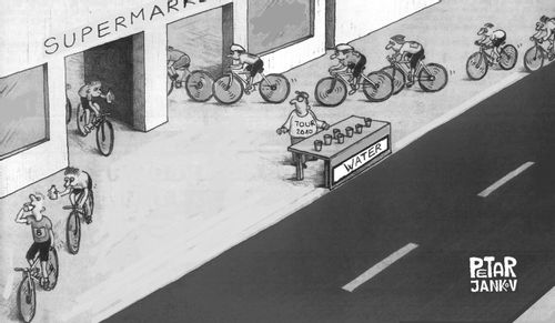 Bicycle race.