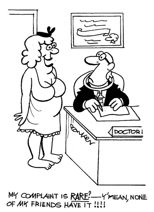 "My complaint is RARE? -  y'mean none of my friends have it?"