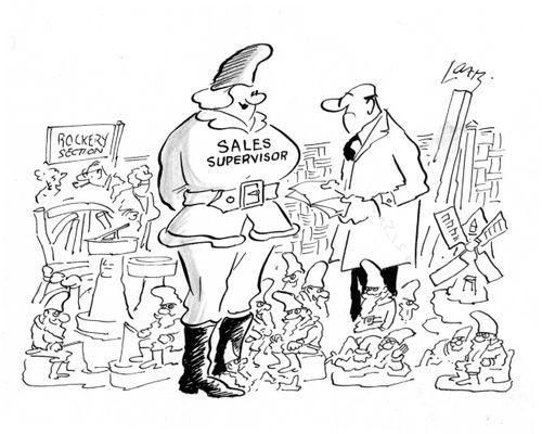 Garden Gnome Sales Supervisor