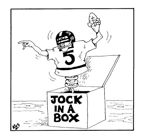 'Jock in the box'