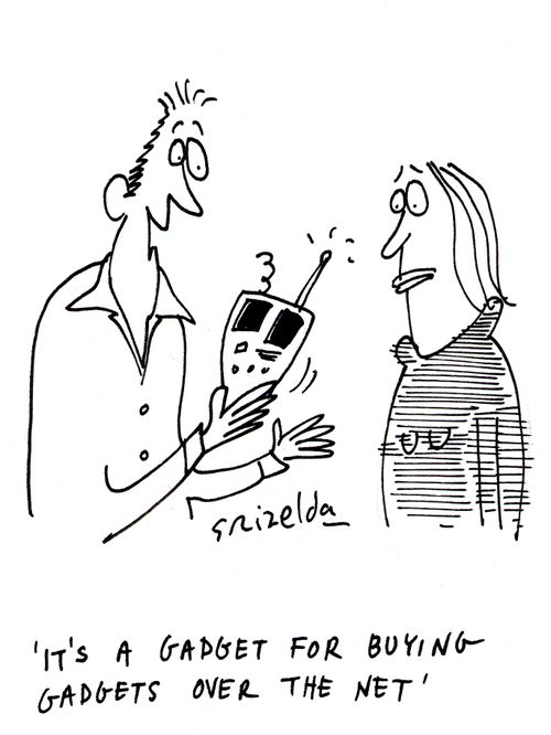 'It's a gadget for buying gadgets over the net.'