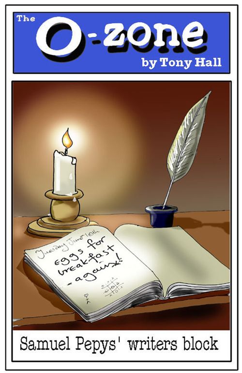Samuel Pepys' writer's block