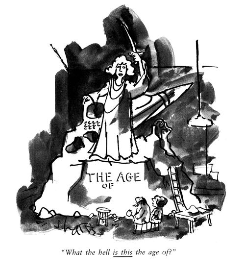 'What the hell is this the age of?'
