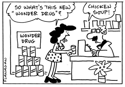 'So what's this new wonder drug?'
