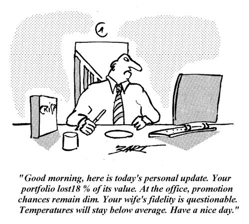"Good morning, here is today's Personal Update..."