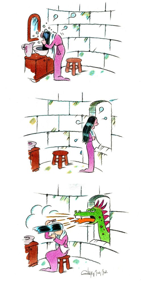 Dragon Hair-dryer.