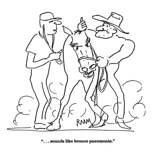 '...sound like bronco pneumonia.'
