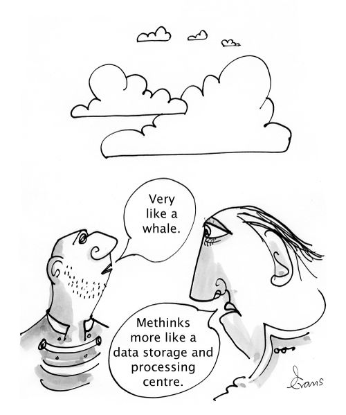 'Methinks more like a data storage and processing centre.'