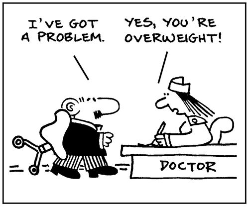 'I've got a problem.'