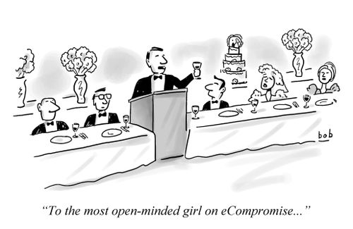 'To the most open-minded girl on eCompromise...'