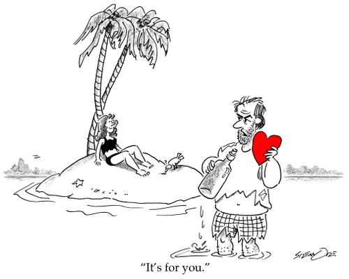 'It's for you.'