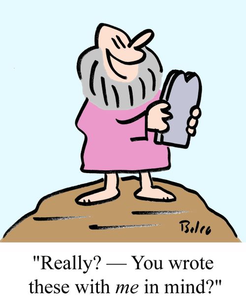 'Really? - You wrote these with ME in mind?'