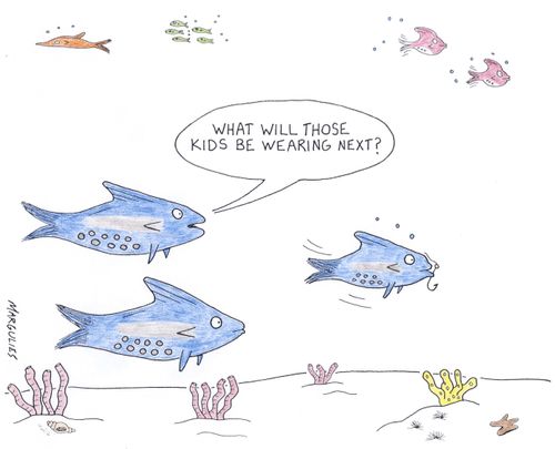 'What will those kids be wearing next?'
