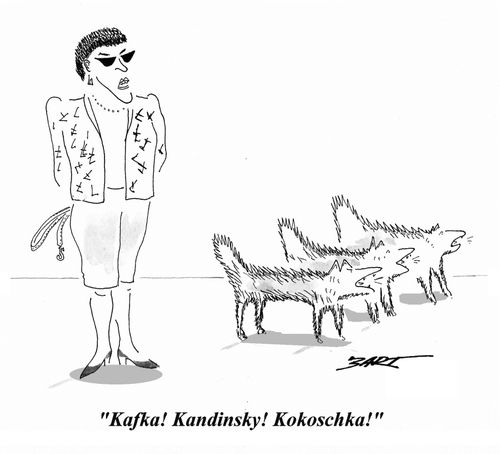'Kafka! Kandinsky! Kokoschka!'