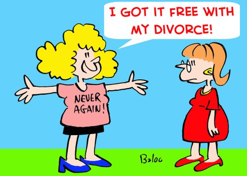 'I got it free with my divorce!'