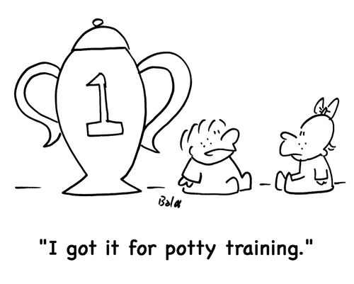 'I got it for potty training.'
