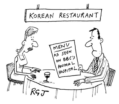 Menu: As seen on BBC's Animal Hospital