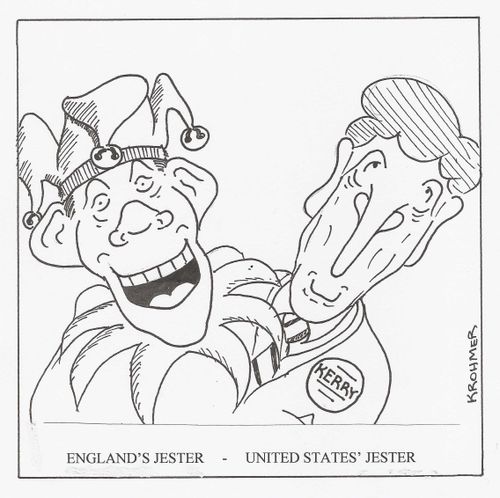 England's jester - United States' jester.