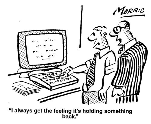 "I always get the feeling it's holding something back."