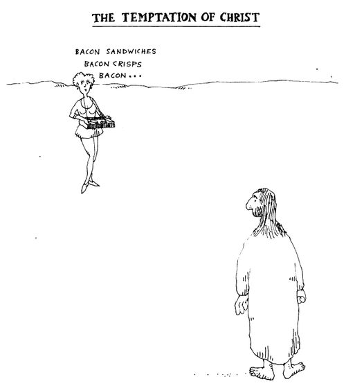 'The temptation of Christ'