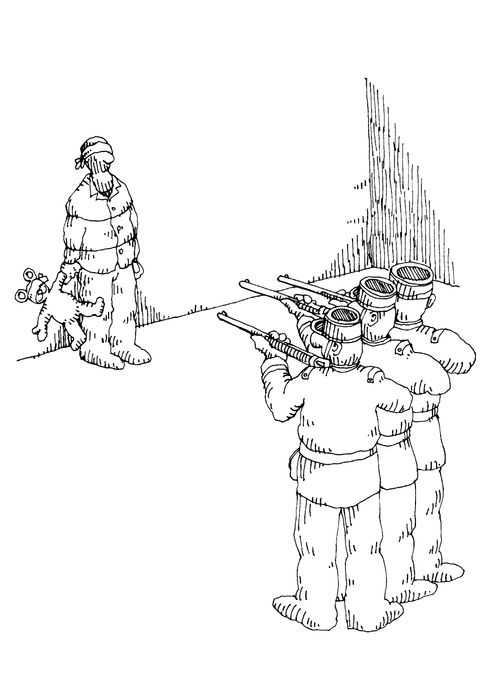 Firing Squad with Teddy