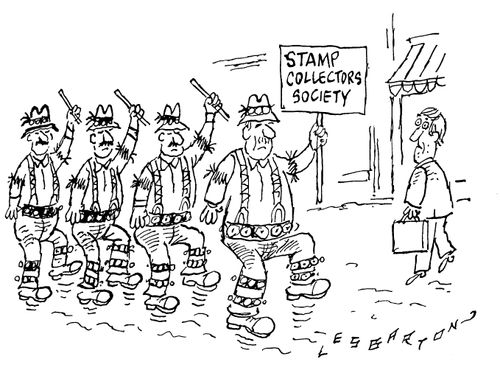 Morris Dancers Stamping, Stamp Collectors Society