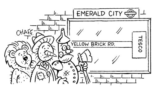Yellow Brick Road leads to...Tesco.