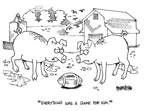 'Everything was a game for him.'