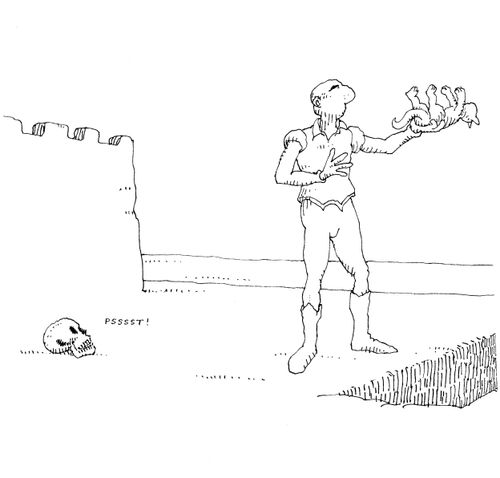 Uses of a Dead Cat in History: Hamlet.