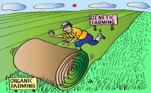 Organic Farming and Genetic Farming