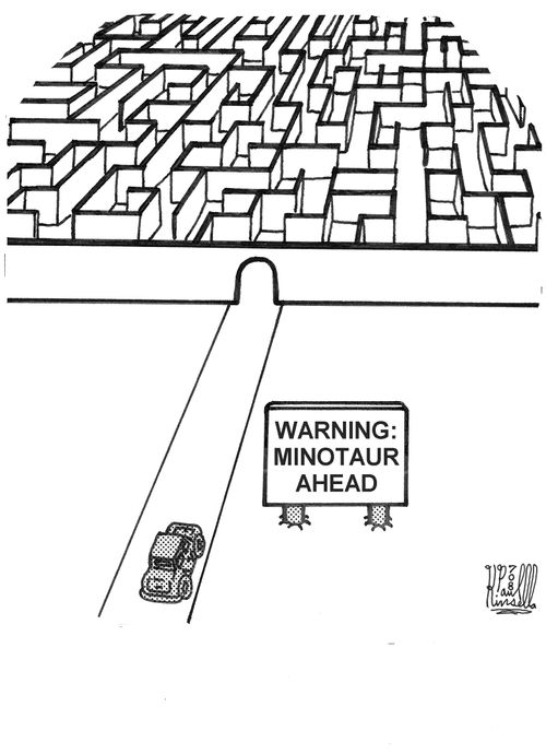 Warning: Minotaur Ahead