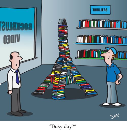 'Busy day?'