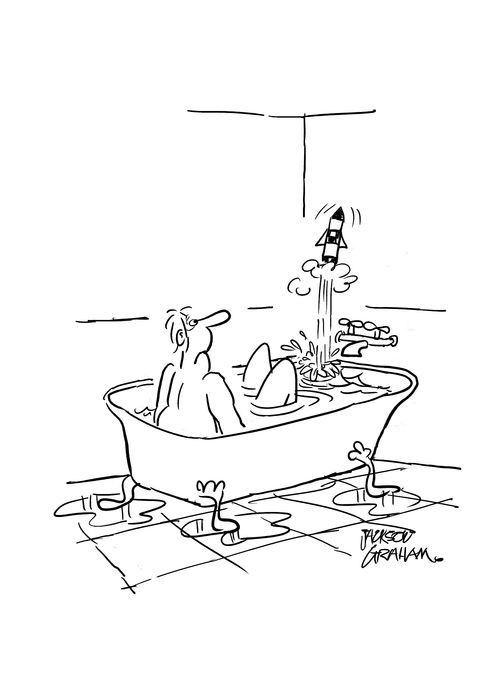 Rocket in Bath.