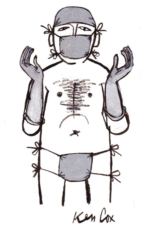 nudist surgeon.