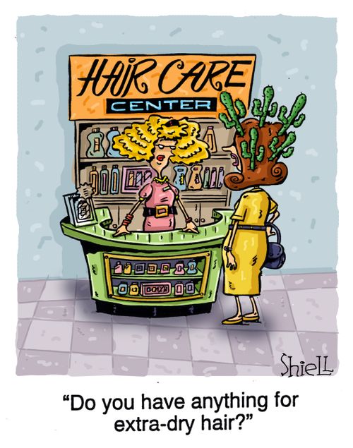 'Do you have anything for extra-dry hair?'