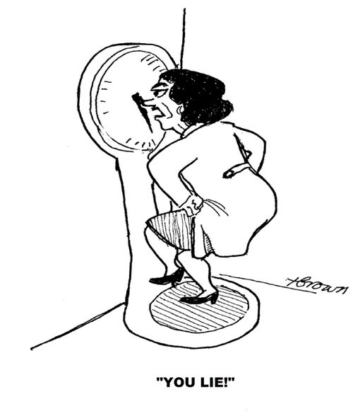 'You lie!'