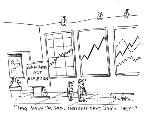 'They make you feel insignificant, don't they?'