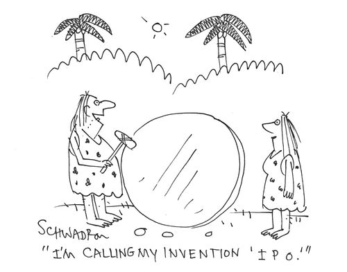'I'm calling my invention 'IPO'.'