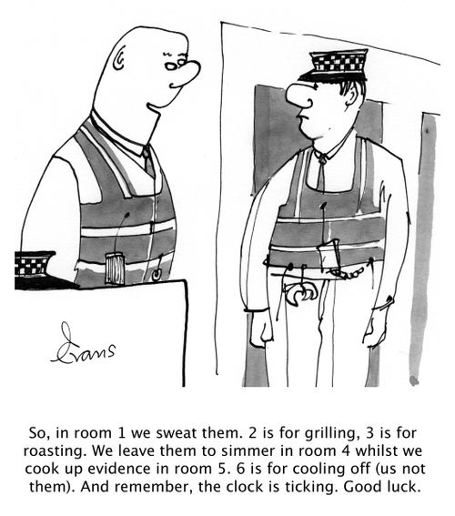 'So, in room 1 we sweat them. 2 is for grilling, 3 is for roasting. We leave them to simmer in room 4...'