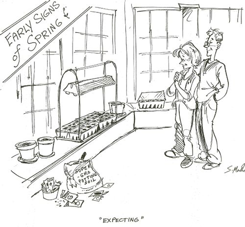 'Early signs of Spring #3: Expecting.'