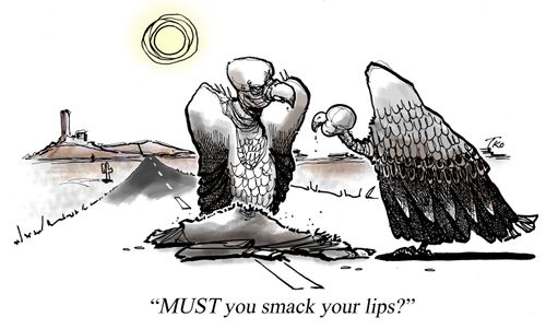 Must you smack your lips?